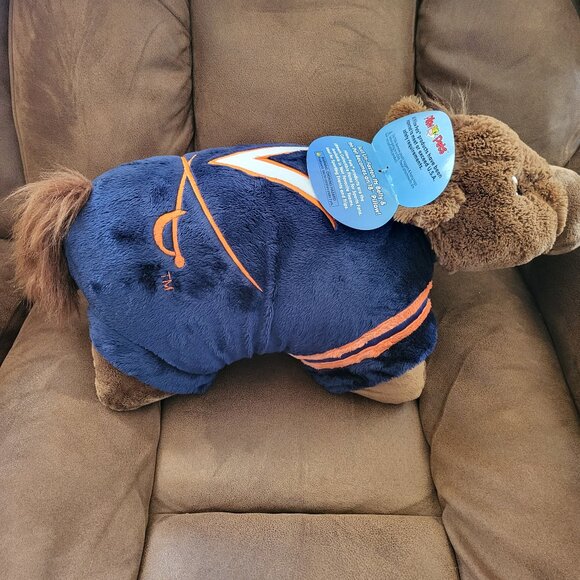 University of VIRGINIA UVA CAVALIERS Pillow Pets Folding Plush Pillow NEW T3 - Picture 1 of 7